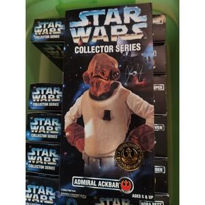 Star Wars Collector Series Admiral Ackbar 12 Inch Action Figure Kenner 27866